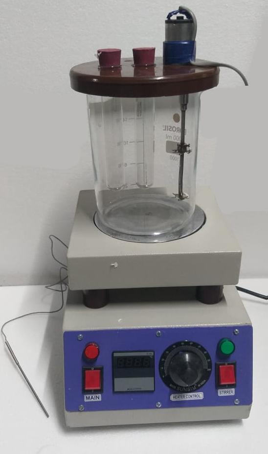 DROP MELTING POINT APPARATUS FOR PETROLEUM WAX-(ASTM D127, IP 133)-(MOTORISED WITH ELECTRICAL HEATING)